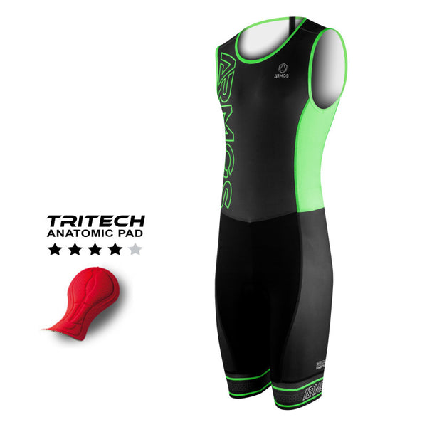 TRISUIT HOMME  CD ARMOS VERT FLUO FLUO SL  2025