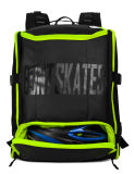 SAC BONT SKATE - Black/Yellow 48x35x17cm  ADULTE