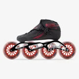 Patins de vitesse en ligne JET/2PF6061 ELEMENTAL/ABEC7 noir/bande rouge   2025