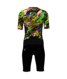 Combinaison de triathlon manche courte VIPER ZEPHYR - Homme 2025  VERT