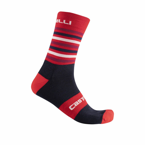 GREGGE 15 SOCK   4517560-023 | RED/SAVILE BLUE