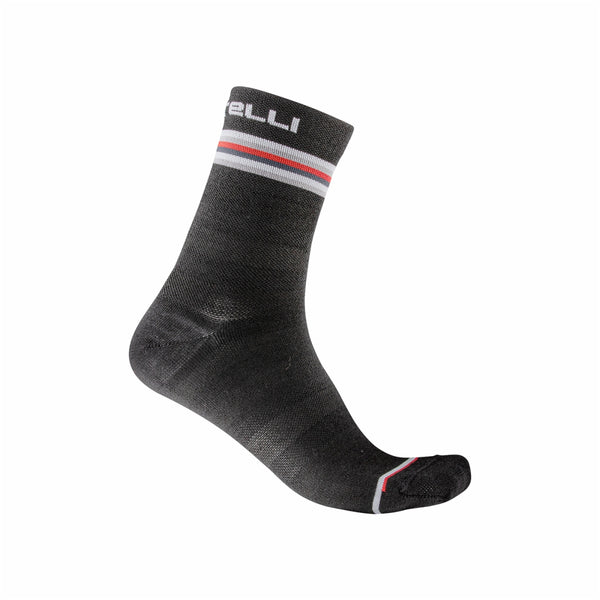 GO W 15 SOCK   4521557-030 | DARK GRAY/WHITE-RED