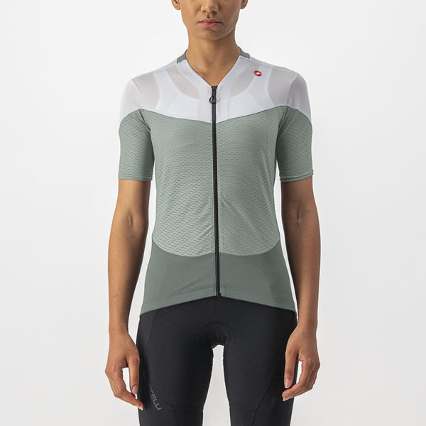 GRADIENT COLOR BLOCK JERSEY  Couleur: VERT DÉFENSEUR/IVOIRE  | 4523040-346