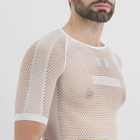 2ND SKIN MESH TEE   1122046-101 | WHITE   HOMMES