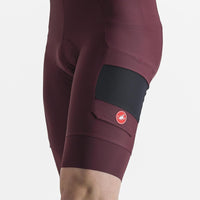 UNLIMITED CARGO BIBSHORT   Color: DEEP BORDEAUX  | 4523020-625