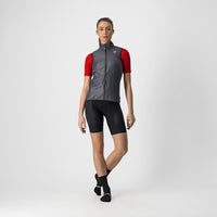 ARIA W VEST 4520088-030 | DARK GRAY V-VESTE CASTELLI 