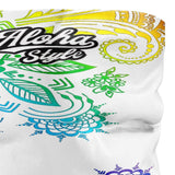 BANDANA TOUR DE COU multifonction SILA ALOHA STYLE Blanc Référence 2558 - Taille Unique - A-BANDANA SILA SPORTS 