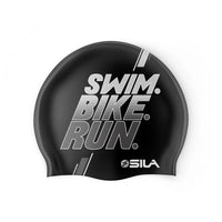 BONNET DE BAIN SILA SWIM BIKE RUN - GRIS Modèle 2545 - Taille Unique - A-BONNET DE BAIN SILA SPORTS 