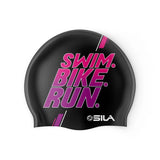 BONNET DE BAIN SILA SWIM BIKE RUN - ROSE 2548 A-BONNET DE BAIN SILA SPORTS 