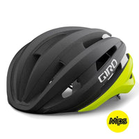 CASQUE GIRO SYNTHE MIPS II - NOIR/JAUNE E-CASQUES SILA SPORTS S JAUNE 