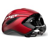 CASQUE MET STRALE ROUGE MÉTALLISÉ BRILLANT   3617  2025