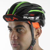 CASQUETTE CYCLISTE SILA - ORANGE FLUO TAILLE UNIQUE A-CASQUETTE SILA SPORTS 