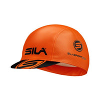 CASQUETTE CYCLISTE SILA - ORANGE FLUO TAILLE UNIQUE A-CASQUETTE SILA SPORTS 