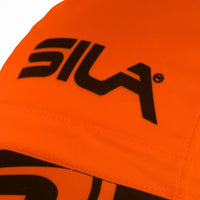 CASQUETTE CYCLISTE SILA - ORANGE FLUO TAILLE UNIQUE A-CASQUETTE SILA SPORTS 