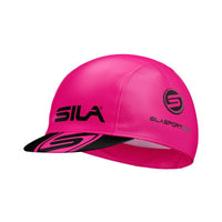 CASQUETTE CYCLISTE SILA - ROSE FLUO TAILLE UNIQUE A-CASQUETTE SILA SPORTS 