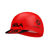 CASQUETTE CYCLISTE SILA - ROUGE TAILLE UNIQUE A-CASQUETTE SILA SPORTS 