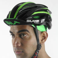 CASQUETTE CYCLISTE SILA - VERT FLUO TAILLE UNIQUE A-CASQUETTE SILA SPORTS 