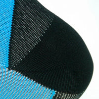 CHAUSETTES SOCQUETTES TECHNICS SILA - BLEU / NOIR 1182 A-SOCQUETTES SILA SPORT 