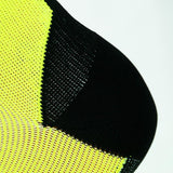 CHAUSETTES SOCQUETTES TECHNICS SILA - JAUNE FLUO / NOIR 1181 A-SOCQUETTES SILA SPORT 