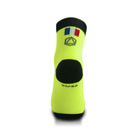 CHAUSSETTES COURTES CYCLISME ARMOS TALISMAN JAUNE FLUO A-CHAUSSETTES SILA SPORT 