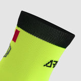 CHAUSSETTES COURTES CYCLISME ARMOS TALISMAN JAUNE FLUO A-CHAUSSETTES SILA SPORT 