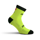 CHAUSSETTES COURTES CYCLISME ARMOS TALISMAN JAUNE FLUO A-CHAUSSETTES SILA SPORT 35/38 JAUNE FLUO 