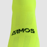 CHAUSSETTES COURTES CYCLISME ARMOS TALISMAN JAUNE FLUO A-CHAUSSETTES SILA SPORT 