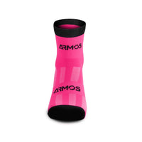 CHAUSSETTES COURTES CYCLISME ARMOS TALISMAN ROSE FLUO A-CHAUSSETTES SILA SPORT 