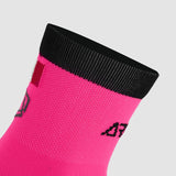 CHAUSSETTES COURTES CYCLISME ARMOS TALISMAN ROSE FLUO A-CHAUSSETTES SILA SPORT 