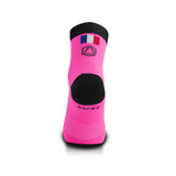 CHAUSSETTES COURTES CYCLISME ARMOS TALISMAN ROSE FLUO A-CHAUSSETTES SILA SPORT 