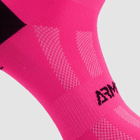 CHAUSSETTES COURTES CYCLISME ARMOS TALISMAN ROSE FLUO A-CHAUSSETTES SILA SPORT 