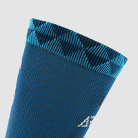 CHAUSSETTES CYCLISME ARMOS DANA BLEU - MI-HAUTES A-CHAUSETTES SILA SPORTS 