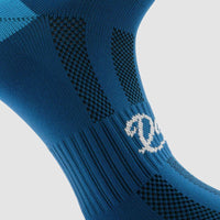 CHAUSSETTES CYCLISME ARMOS DANA BLEU - MI-HAUTES A-CHAUSETTES SILA SPORTS 