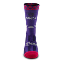 CHAUSSETTES CYCLISME ARMOS DANA VIOLET - MI-HAUTES A-CHAUSETTES SILA SPORTS 