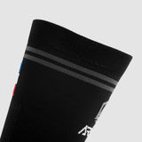 CHAUSSETTES CYCLISME ARMOS LEGEND NOIR - MI-HAUTES A-CHAUSETTES SILA SPORTS 