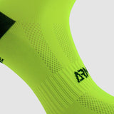 CHAUSSETTES CYCLISME ARMOS TALISMAN JAUNE FLUO - MI-HAUTES A-CHAUSETTES SILA SPORTS 