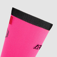 CHAUSSETTES CYCLISME ARMOS TALISMAN ROSE FLUO - MI-HAUTES A-CHAUSETTES SILA SPORTS 