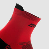 CHAUSSETTES RUNNING ARMOS TALISMAN ROUGE - COURTES A-CHAUSETTES SILA SPORTS 