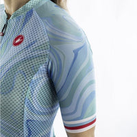 CLIMBER'S 2.0 W JERSEY 4521047-479 | CELESTE FEMMES V-MAILLOT CASTELLI 