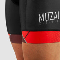 COMBINAISON ROLLER SILASPORT MOZAIK STYLE ROUGE V-COMBINAISON SILA SPORTS 