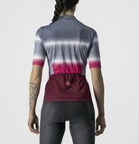 DOLCE JERSEY 4522060-062 | LIGHT STEEL BLUE/BORDEAUX V-MAILLOT CASTELLI 