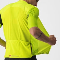 ENDURANCE ELITE JERSEY 4522022-383 | ELECTRIC LIME V-MAILLOT CASTELLI 