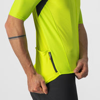 ENDURANCE ELITE JERSEY 4522022-383 | ELECTRIC LIME V-MAILLOT CASTELLI 