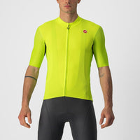 ENDURANCE ELITE JERSEY 4522022-383 | ELECTRIC LIME V-MAILLOT CASTELLI 