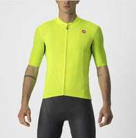 ENDURANCE ELITE JERSEY 4522022-383 | ELECTRIC LIME V-MAILLOT CASTELLI XS 030 | DARK GRAY 