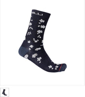 FUGA 18 SOCK 4521556-010 | BLACK/DARK GRAY A-CHAUSSETTES CASTELLI 