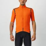 GABBA ROS 4519502-034 | BRILLIANT ORANGE/DARK STEEL BL V-JACKET CASTELLI S -034 | BRILLIANT ORANGE/DARK STEEL BL 