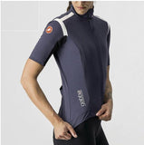 GABBA ROS W 4519536-570 | DARK STEEL BLUE/SOFT PINK V-GILET CASTELLI 