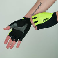 GANTS COURTS ARMOS ROAD PRO RACE JAUNE FLUO A-GANTS SILA SPORTS 