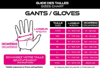 GANTS COURTS ETE SILA - NOIR / ROUGE Référence 208 A-GANTS SILA SPORT 